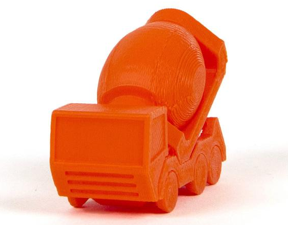 水泥运输车3D打印模型