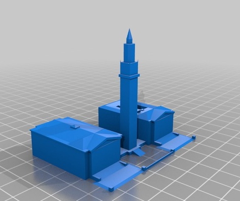 斯普林菲尔德建筑3D打印模型