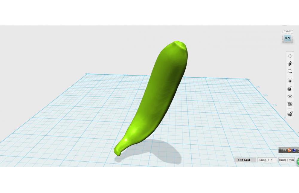 香蕉3D打印模型