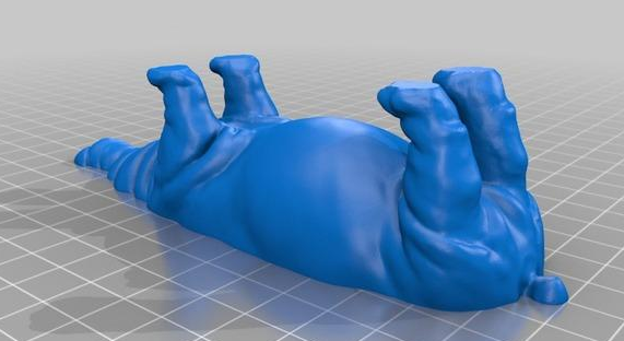 河马 3D打印模型