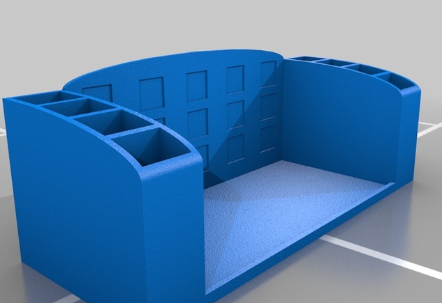 笔筒3D打印模型