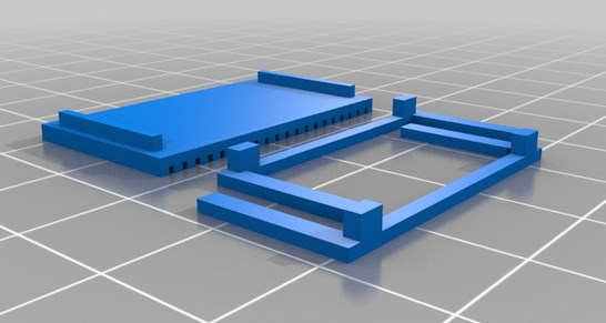 沙滩椅3D打印模型