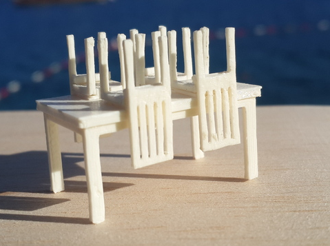 沙滩椅3D打印模型
