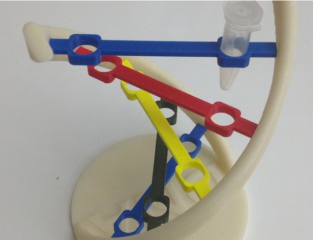 DNA试管夹3D打印模型