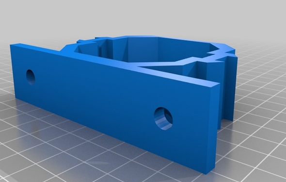 风力发电机组件3D打印模型