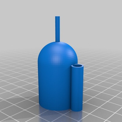 火箭3D打印模型
