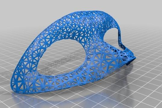 眼镜面具3D打印模型