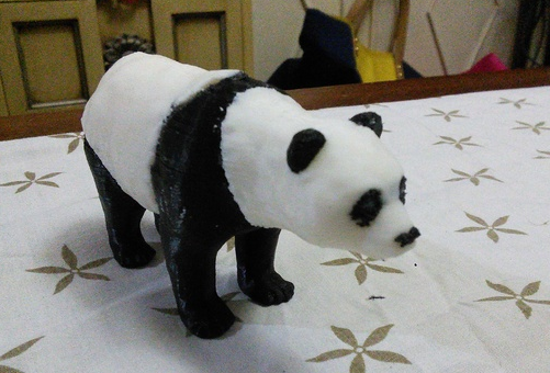 熊猫 3D打印模型