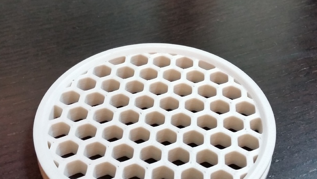 六边形蜂窝状杯垫3D打印模型