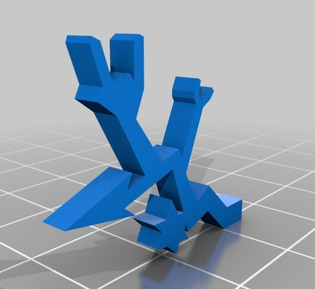 麋鹿头部3D打印模型