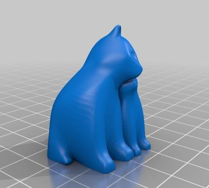 猫3D打印模型