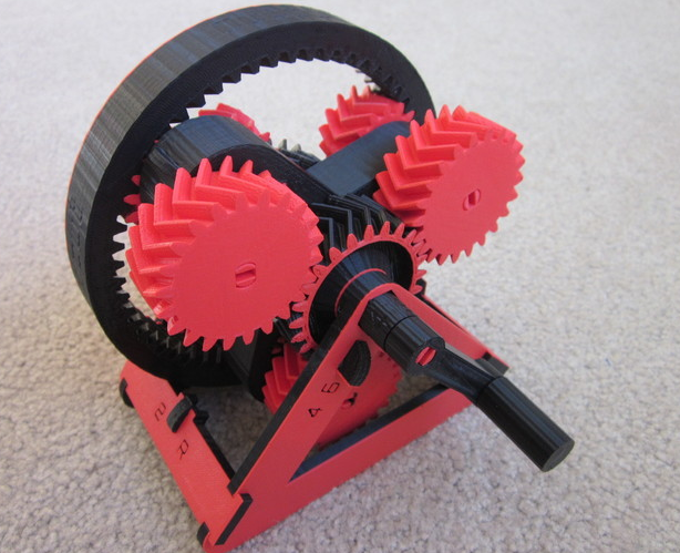 自动变速器3D打印模型