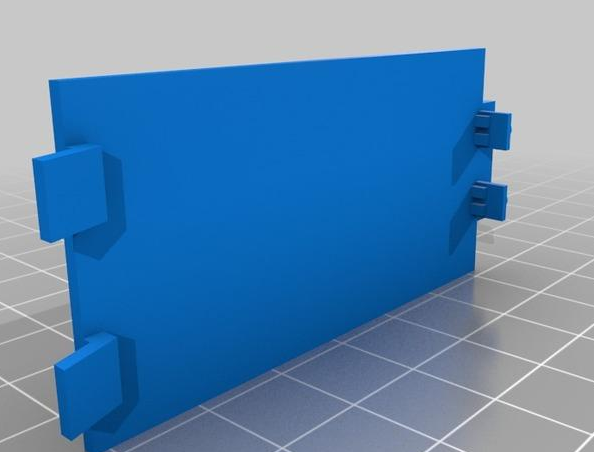 电池盖3D打印模型