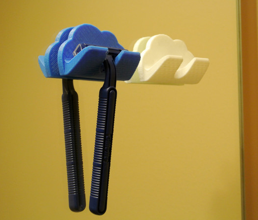 剃刀支架设计 3D打印模型