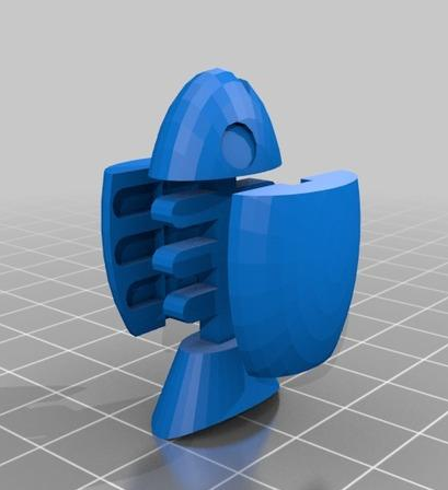 鱼3D打印模型