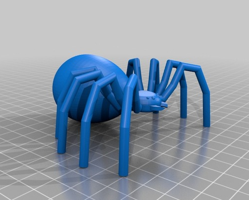 蜘蛛3D打印模型