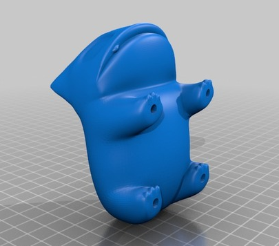 种子收纳座3D打印模型