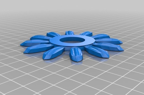 葵花3D打印模型