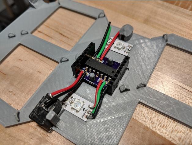LED钟3D打印模型