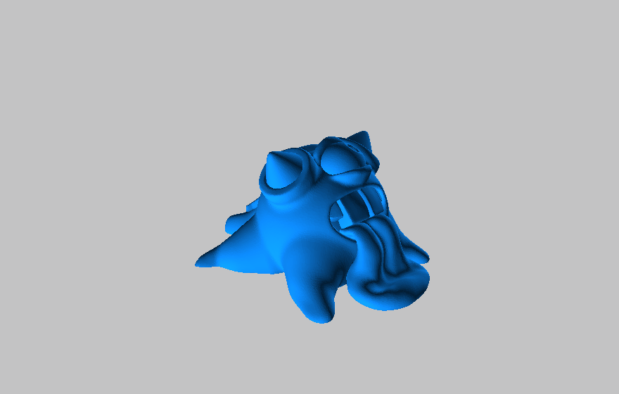 独眼小怪物3D打印模型