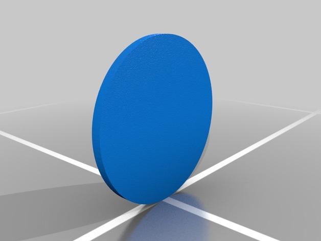 桌面图标的杯垫3D打印模型