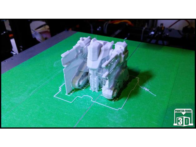 高达机甲3D打印模型