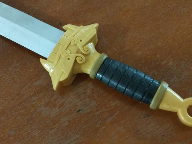 花木兰的剑3D打印模型
