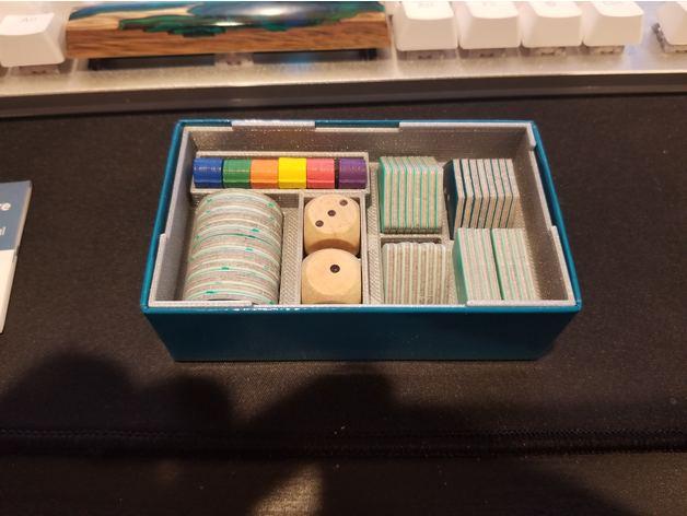 深海冒险棋盘游戏收纳盒3D打印模型