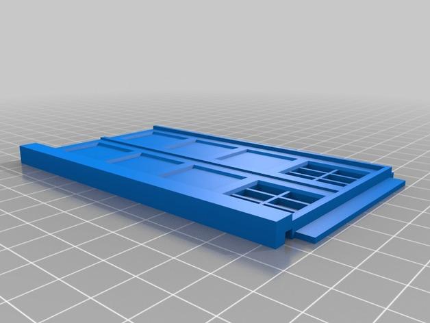 英式警察岗3D打印模型