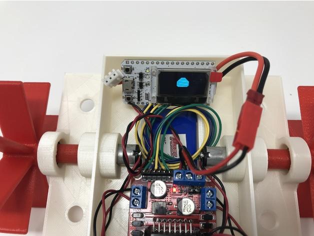 电动小轮船3D打印模型