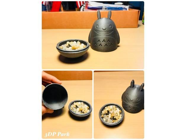 龙猫不倒翁3D打印模型