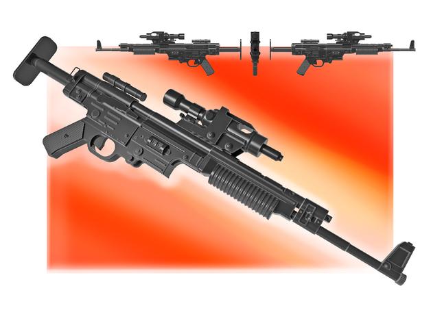 狙击枪3D打印模型