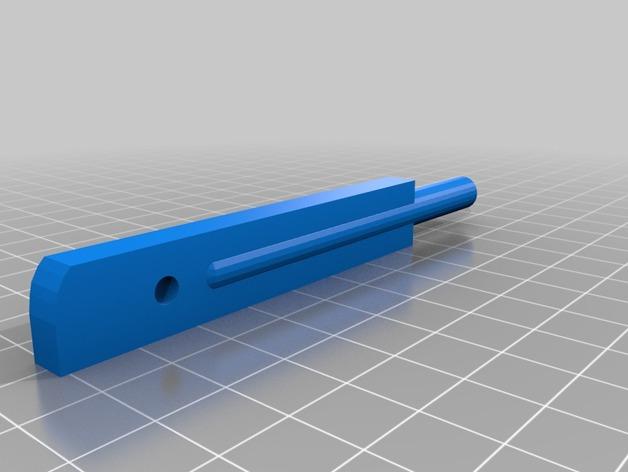 步枪折叠两脚架3D打印模型