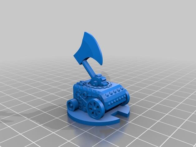 机械屠杀者3D打印模型