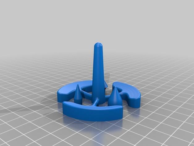 陀螺3D打印模型