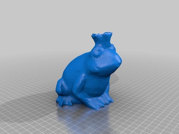 青蛙王子3D打印模型