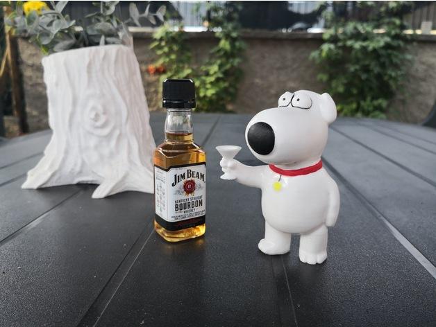 《恶搞之家》Brian Griffin3D打印模型