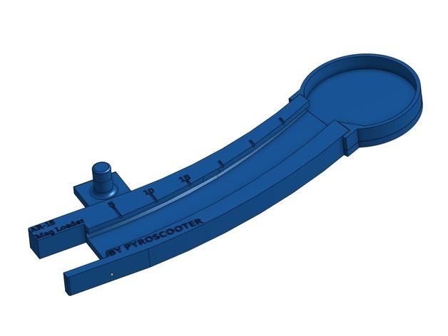 弹匣快速装载器3D打印模型