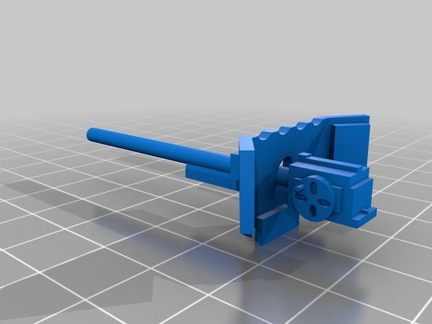 英国WW2 6庞德反坦克炮3D打印模型