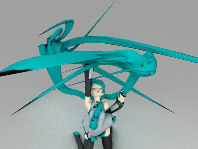 初音未来3D打印模型