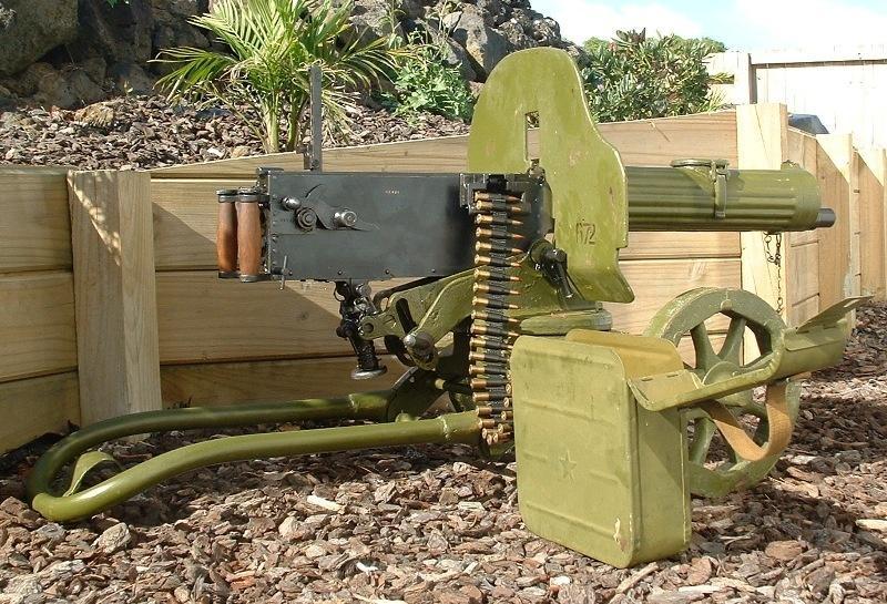 苏联马克沁重机枪3D打印模型