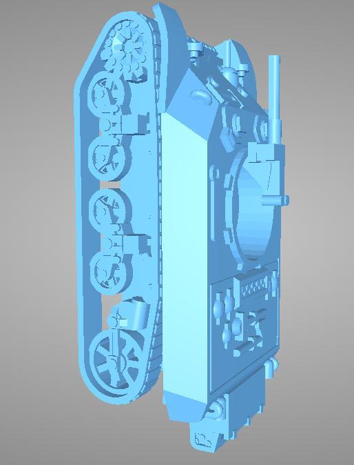 美国M3A3“斯图亚特”轻型坦克3D打印模型