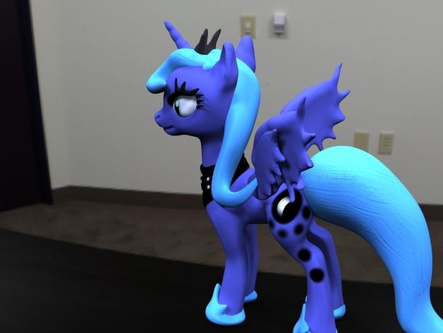 月亮公主（彩虹小马）3D打印模型