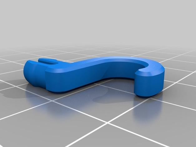 插钉板工具挂钩3D打印模型