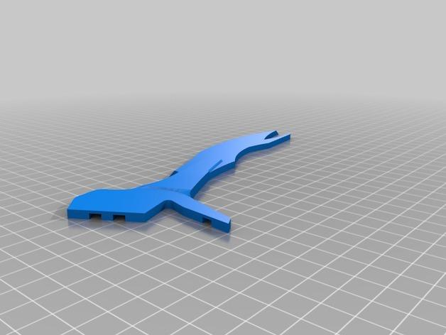 洛基邪神权杖3D打印模型