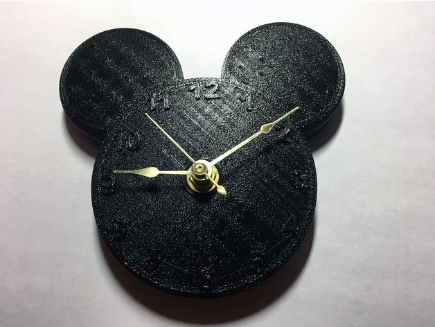 米奇钟3D打印模型