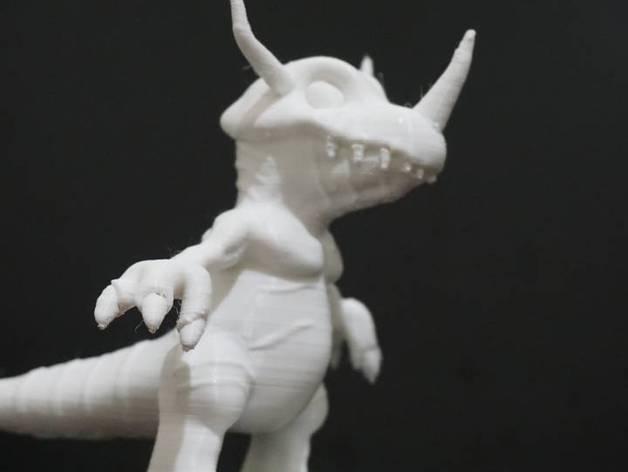 暴龙兽3D打印模型