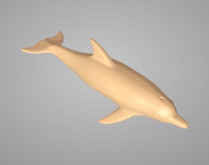 海豚3D打印模型