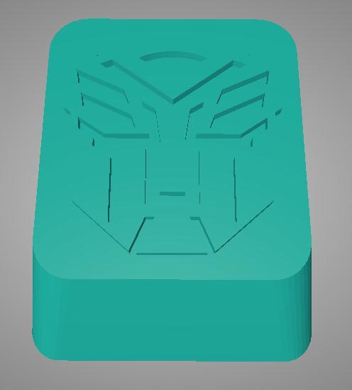 变形金刚键帽3D打印模型