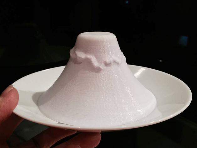 咖喱饭盛器模具3D打印模型